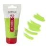 Acrylverf - geel/groen - 75 ml