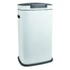 Afvalemmer push - wit - 38 liter