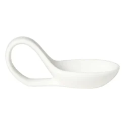 Amuselepel - wit - 5.2x10.9x4.6 cm