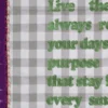 Anywhere plaid live the life - multikleur - 120x170 cm