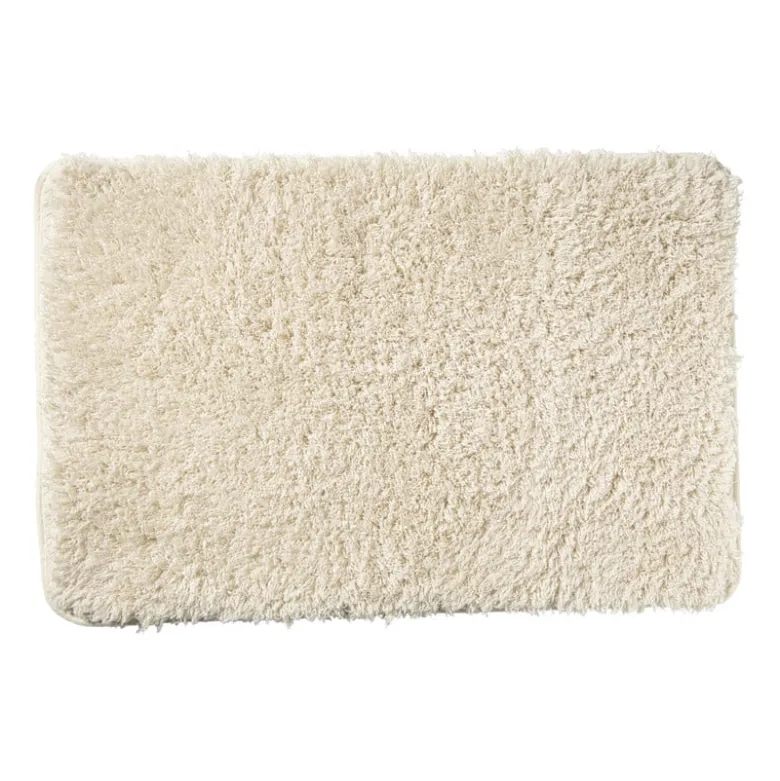Badmat fluffy - beige - 45x70 cm