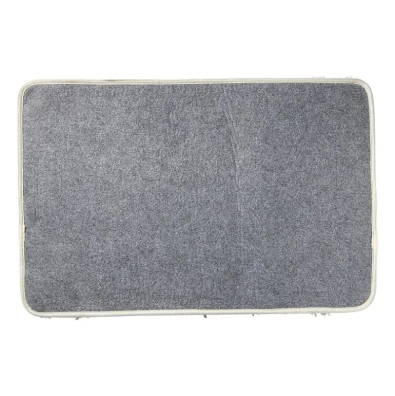 Badmat fluffy - beige - 45x70 cm