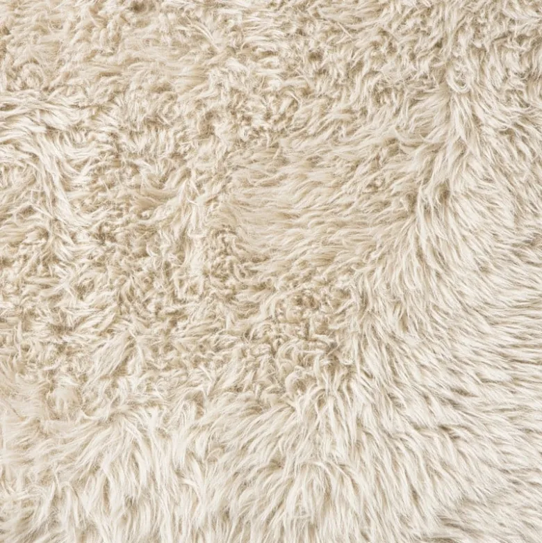 Bankje beatle - beige/bruin - 40x82x40 cm