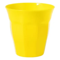 Beker facet - geel - 250 ml