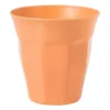 Beker facet - oranje - 250 ml
