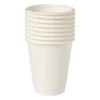Bekers bagasse - 275 ml - set van 8