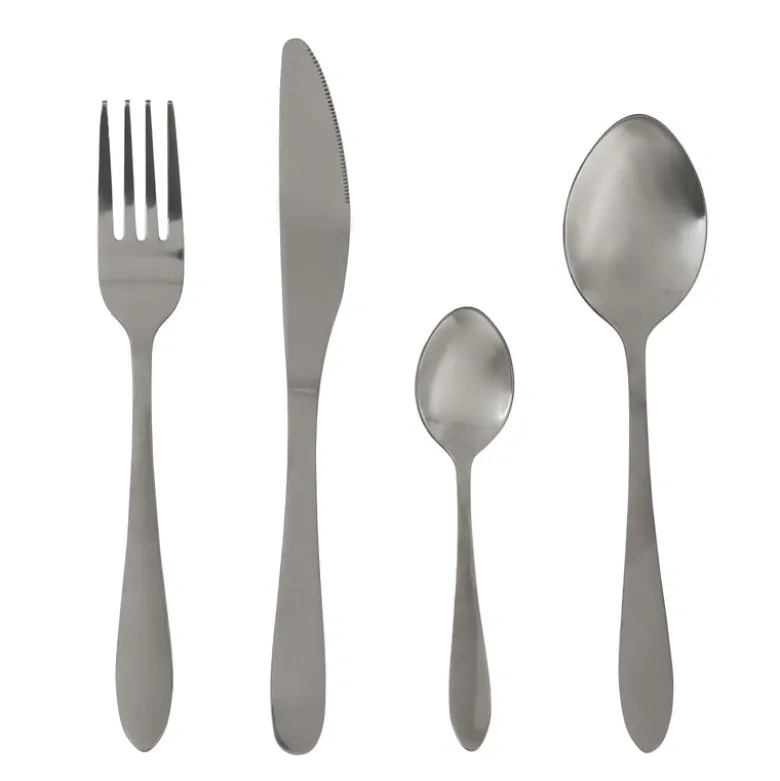Bestekset basic - 16-delig - 4 persoons