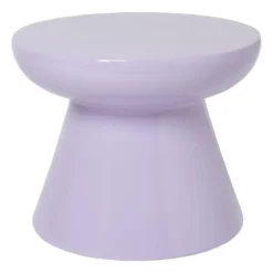 Bijzettafel conisch - lila - ø50x40
