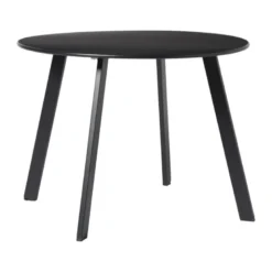 Bijzettafel Diego klein - zwart - ø60x46 cm