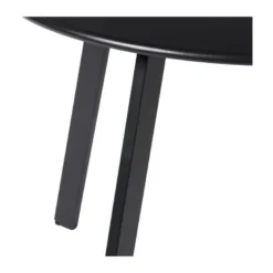 Bijzettafel Diego klein - zwart - ø60x46 cm