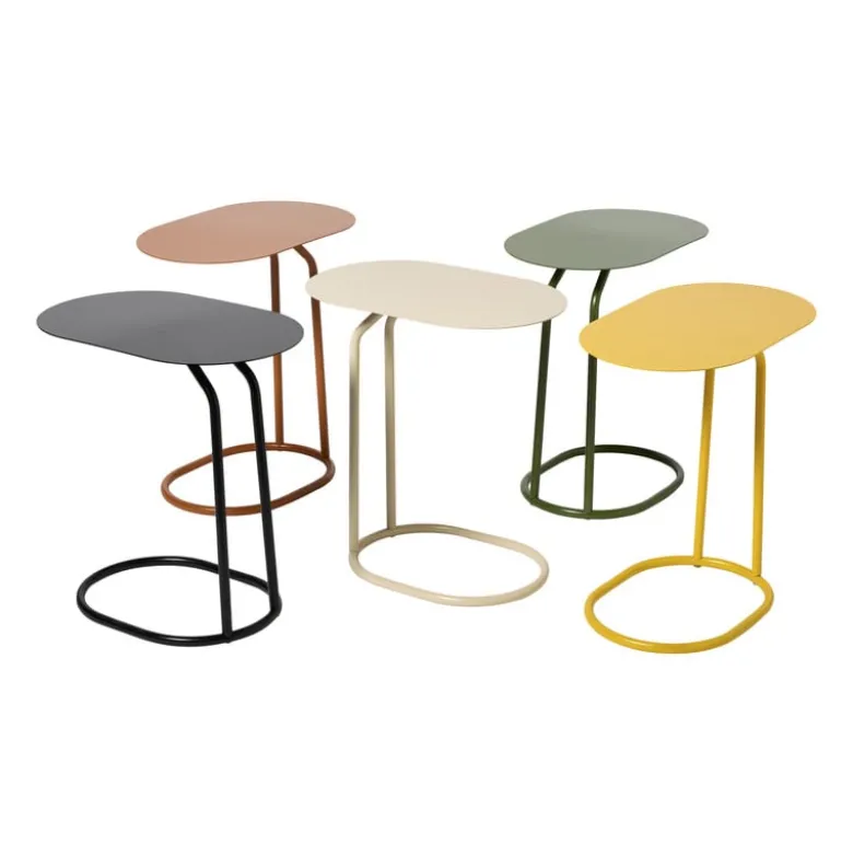 Bijzettafel Freddy - groen - 49x45x28 cm