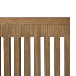 Bijzettafel Japandi klein - bruin - 34x34x29 cm