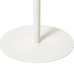 Bijzettafel Mica bloem - wit