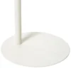 Bijzettafel Mica ovaal - wit - 53x35x25 cm