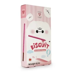 Biscuit stick - strawberry - 40 gram
