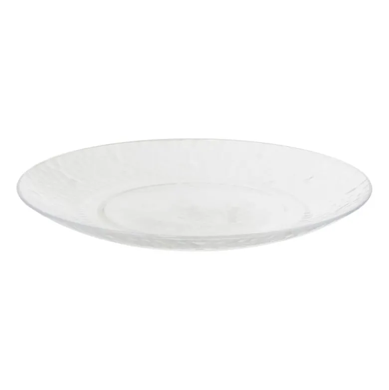 bord dots ø20 cm - transparant