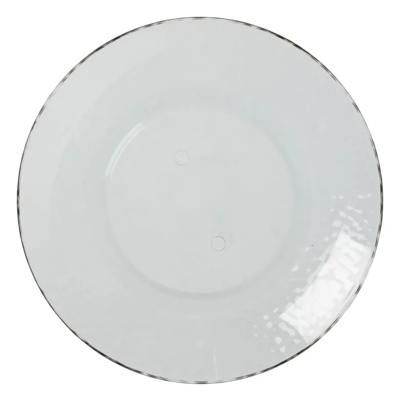 Bord dots - groen - ø20 cm