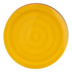 Bordje kunststof - ø19 cm - 6 stuks