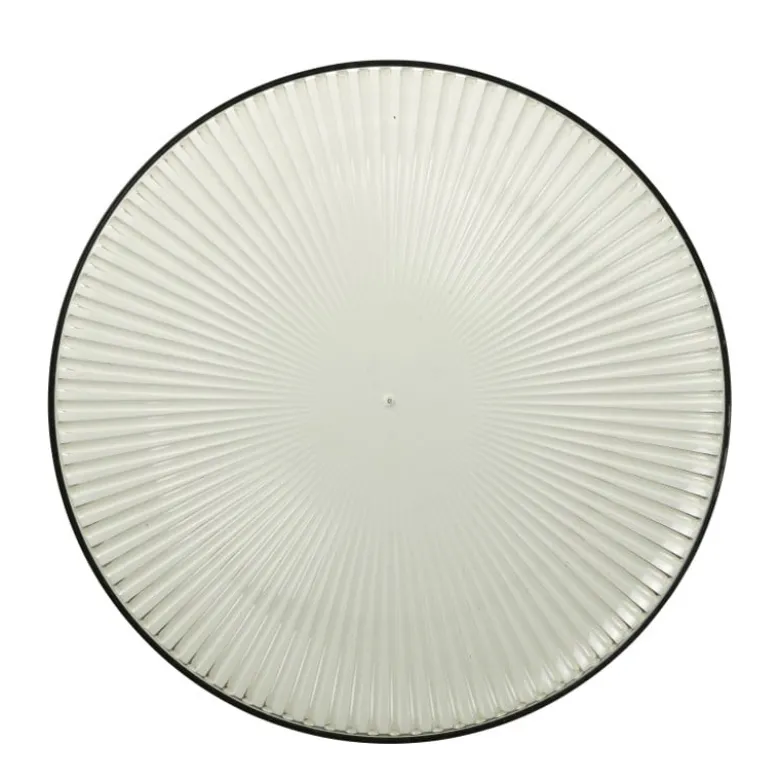 Bord streep - groen - ø22x1.5 cm
