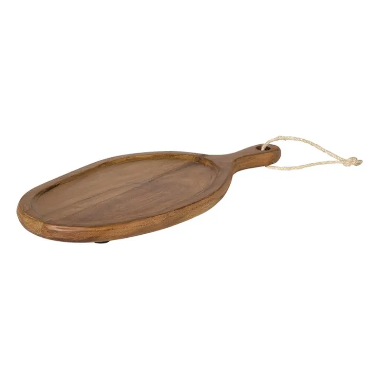 Borrelplank organisch klein - acaciahout - 40x20.5 cm