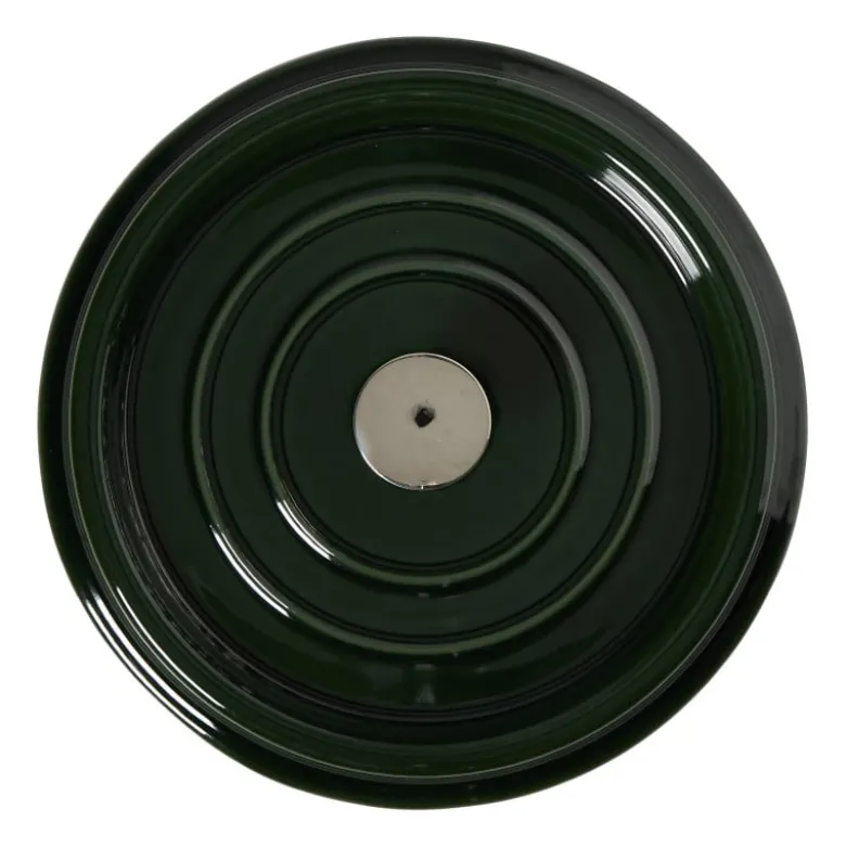 Braadpan - donkergroen - ø22x10 cm