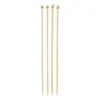 Breinaalden 5 & 6 mm - bruin - set van 2