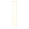 Breinaalden 4 & 4.5 mm - bruin - set van 2