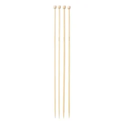 Breinaalden 4 & 4.5 mm - bruin - set van 2