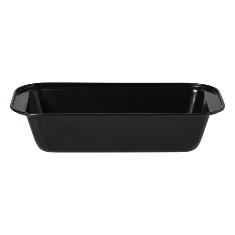 Brood bakvorm - zwart - 6x26x13 cm
