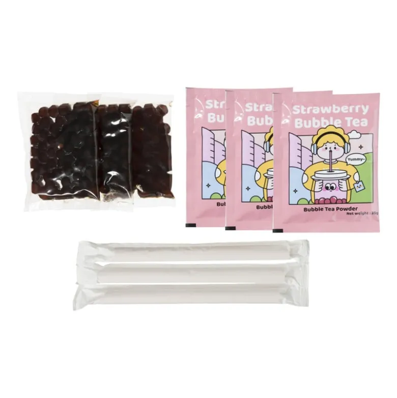 Bubble tea kit - strawberry