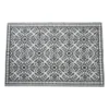 Buitenkleed ethnic - zwart - 120x180 cm