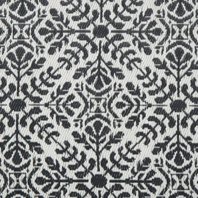Buitenkleed ethnic - zwart - 120x180 cm