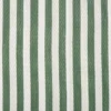 Buitenkleed streep - groen - ø150 cm