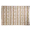 Buitenkleed tribal - beige - 160x230 cm