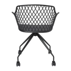Bureaustoel Leon - zwart - 80x62.5x55.5 cm