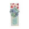 Cadeaulint en strik mix - groen/blauw - set van 2