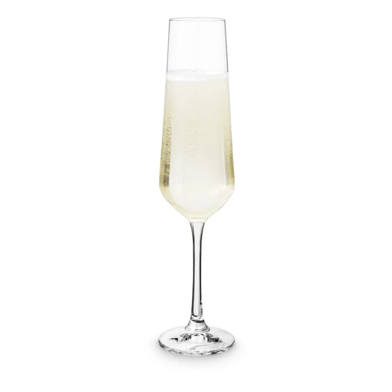Champagneglas kristal - set van 4 - 200 ml