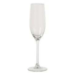 Champagneglas plisse - transparant - 210 ml