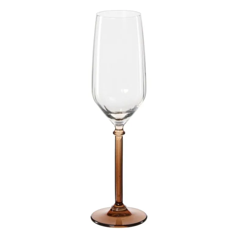 Champagneglas royal - bruin - 220 ml
