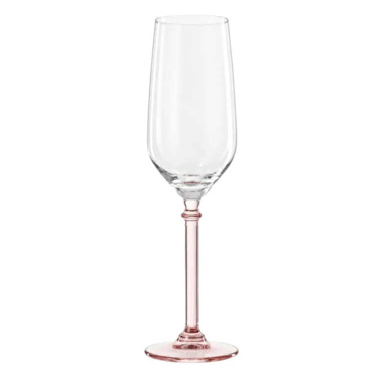 Champagneglas royal - lichtroze - 220 ml