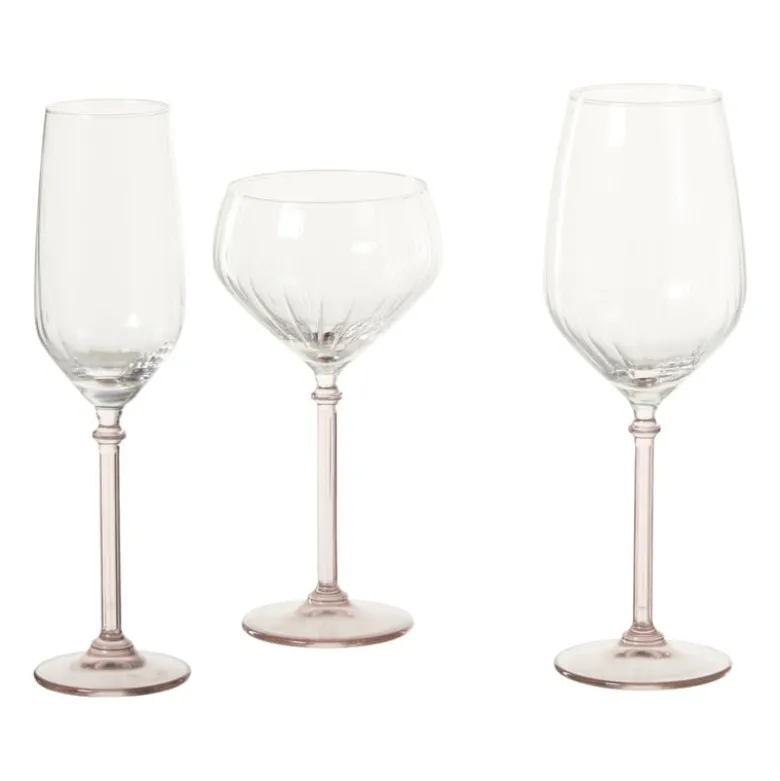 Champagneglas royal - lichtroze - 220 ml