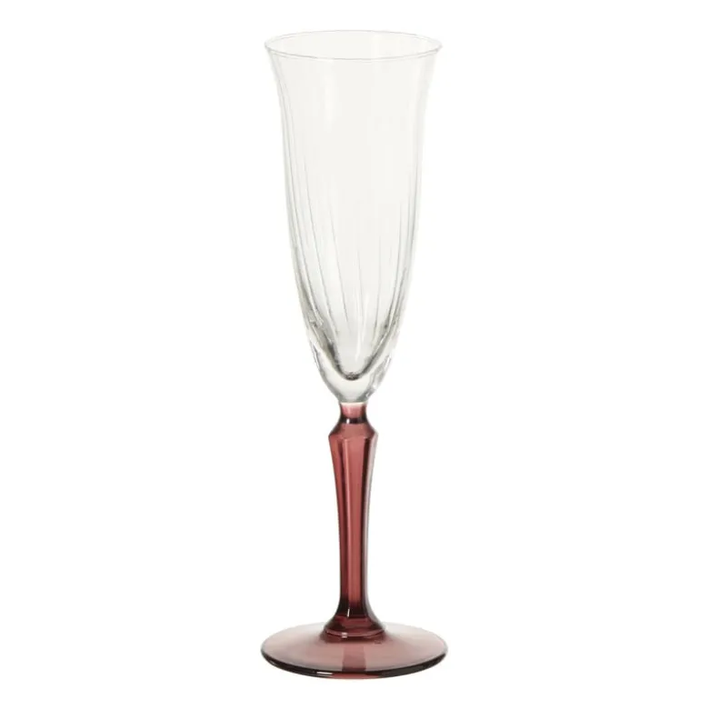 Champagneglas splendid - bordeauxrood - 210 ml