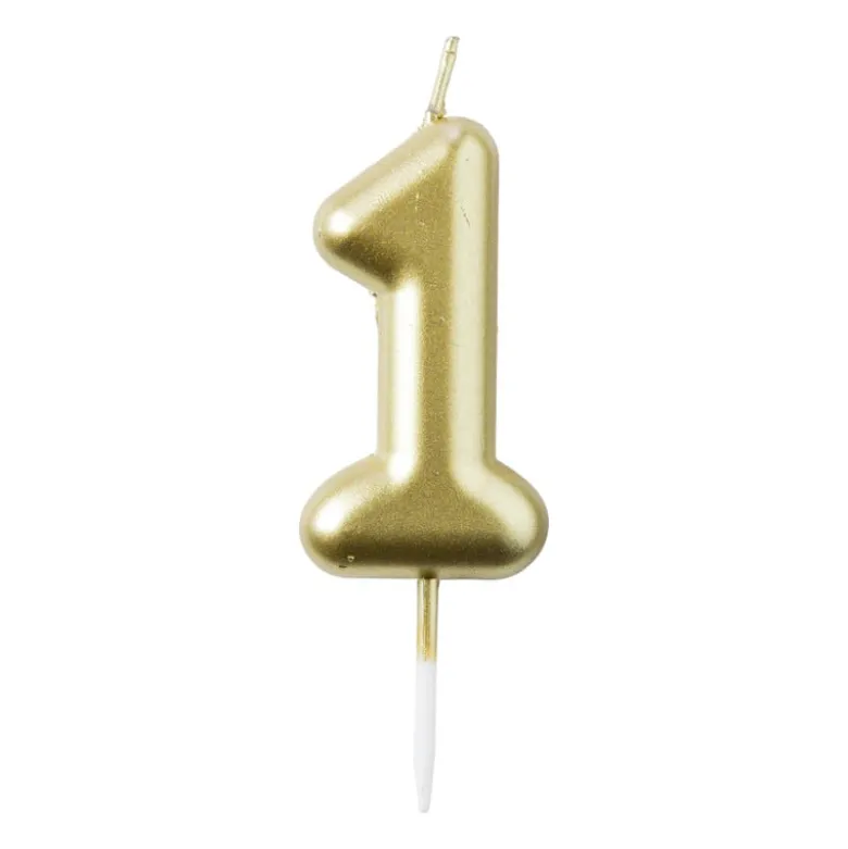 Cijferkaars 1 - goud