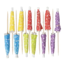 Cocktail parapluutjes - Set van 12