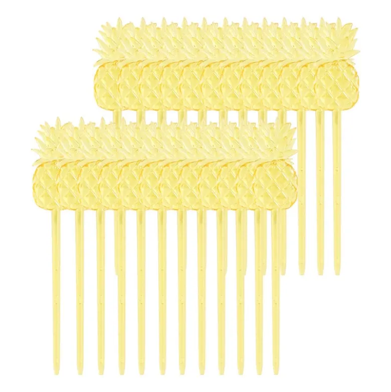 Cocktailprikkers ananas - 24 stuks