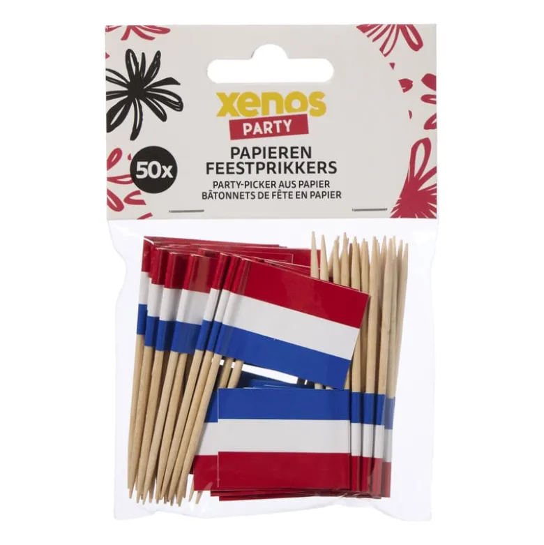 Cocktail prikkers Holland - set van 50