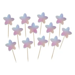 Cocktailprikkers magic - multikleur - set van 12