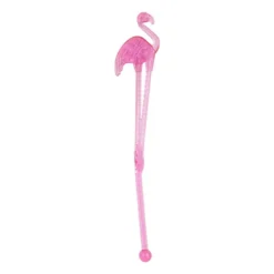 Cocktail roerstaafjes - flamingo - set van 12