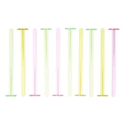 Cocktailstampers gekleurd - multikleur - set van 10
