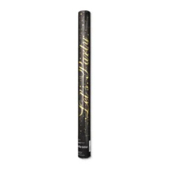 Confettikanon XL - goud - 60 cm